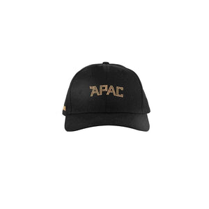 APAC Gold Trim Dad Hat - Black