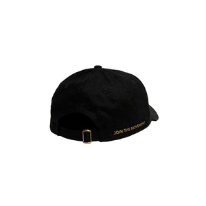 APAC Gold Trim Dad Hat - Black