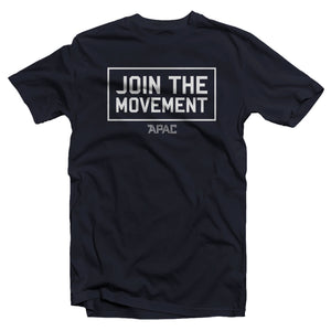 APAC Join the Movement T Shirt - Navy - APAC Apparel